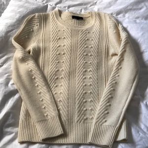 Cream sweater